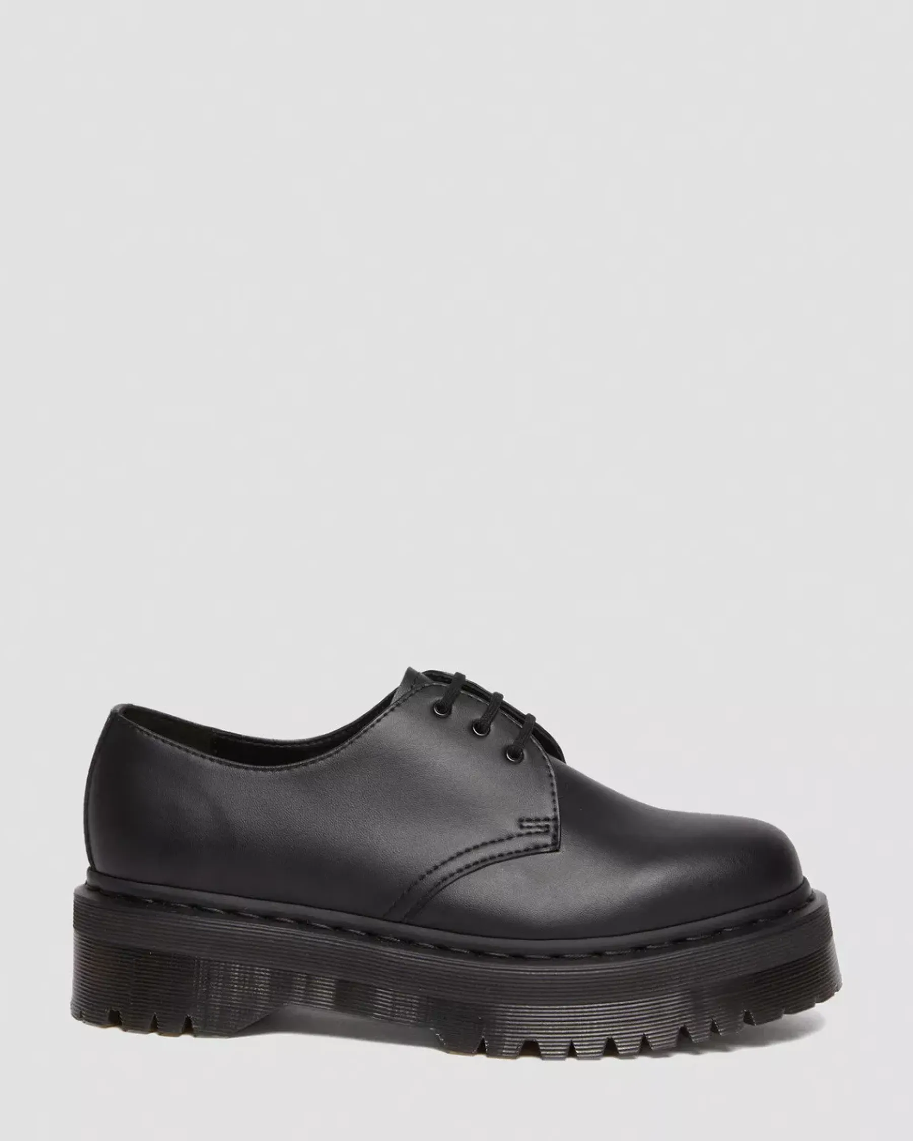 Vegan|Originals>Dr. Martens Vegan 1461 Mono Felix Platform Shoes Black — Felix Rub Off