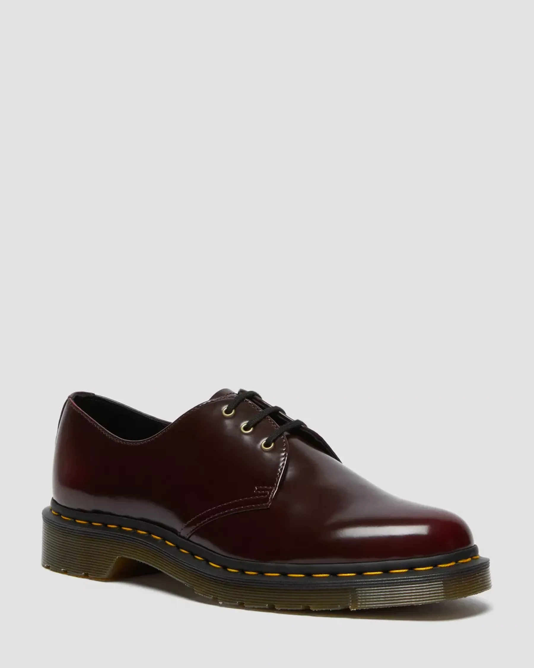 Sale|Vegan>Dr. Martens Vegan 1461 Oxford Shoes Cherry Red — Oxford Rub Off