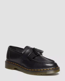 Originals|Shoes>Dr. Martens Vegan Adrian Felix Tassel Loafers Black — Felix Rub Off