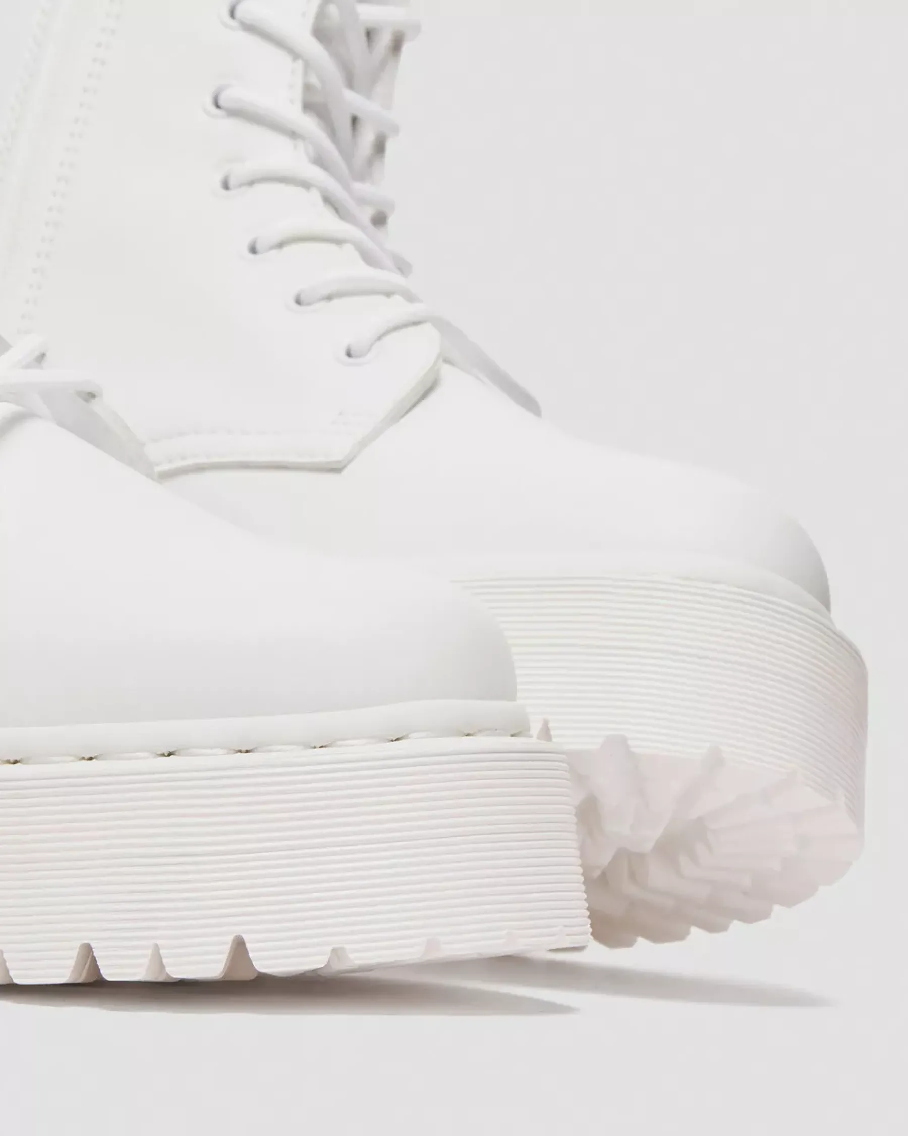 Sale|Vegan>Dr. Martens Vegan Jadon II Boot Kemble Mono Platforms White — Kemble