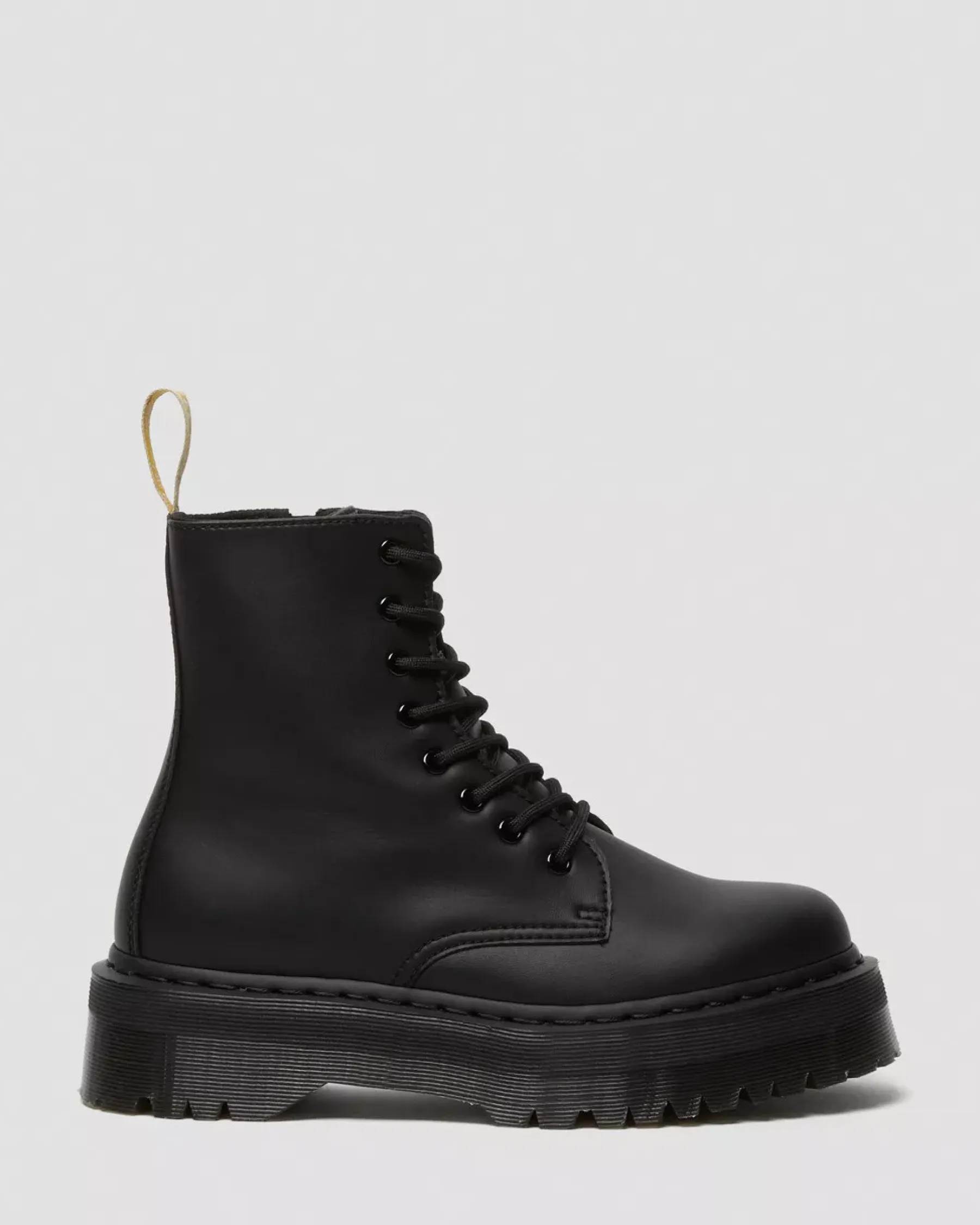 Vegan|Ankle Boots>Dr. Martens Vegan Jadon II Boot Mono Platforms Black — Felix Rub Off