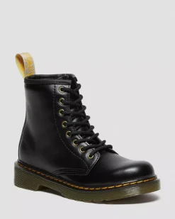 Sale|School Styles>Dr. Martens Vegan Junior 1460 Lace Up Boots Black — Newbury Tumble