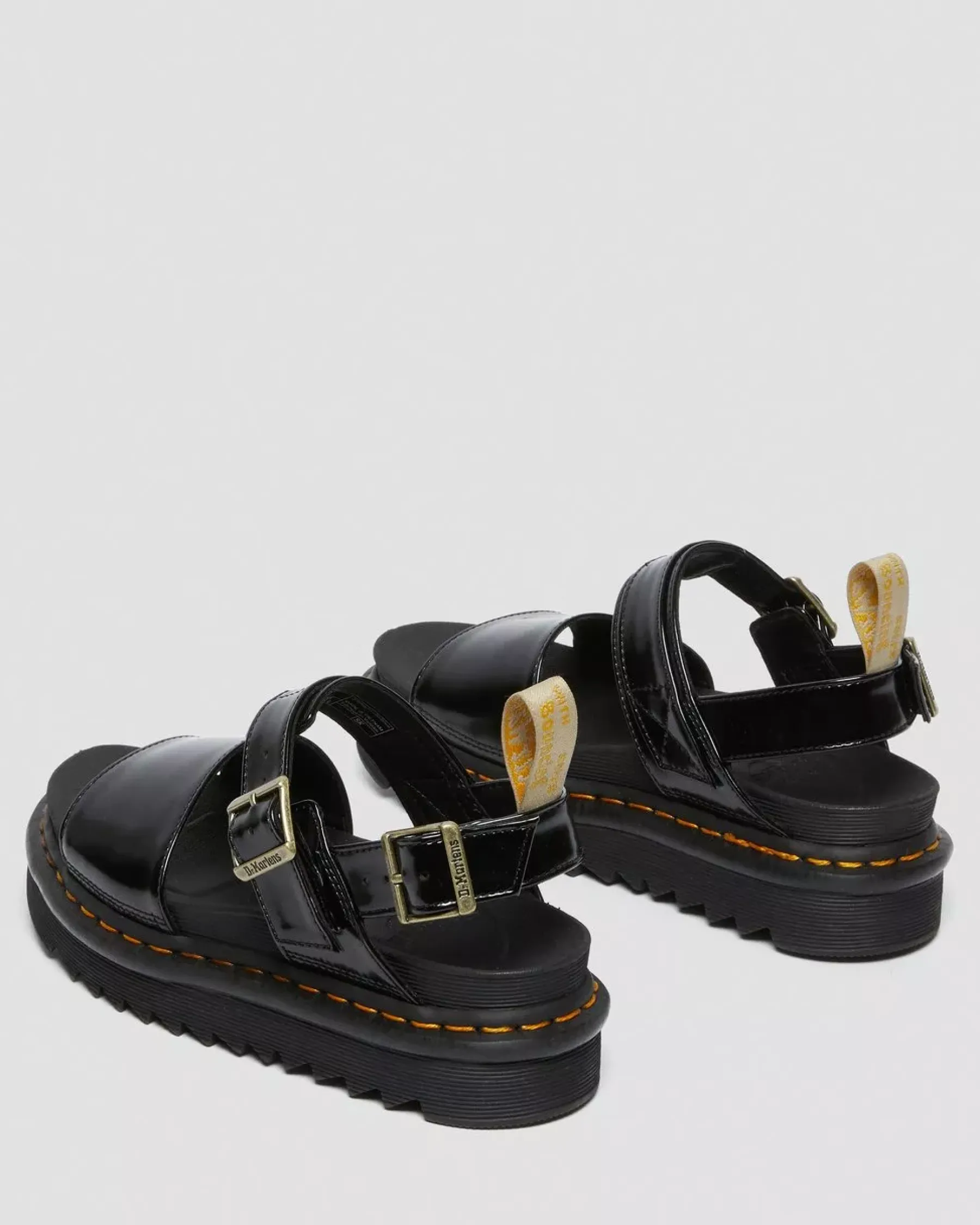 Sale|Vegan>Dr. Martens Vegan Voss Strap Sandals Black — Oxford