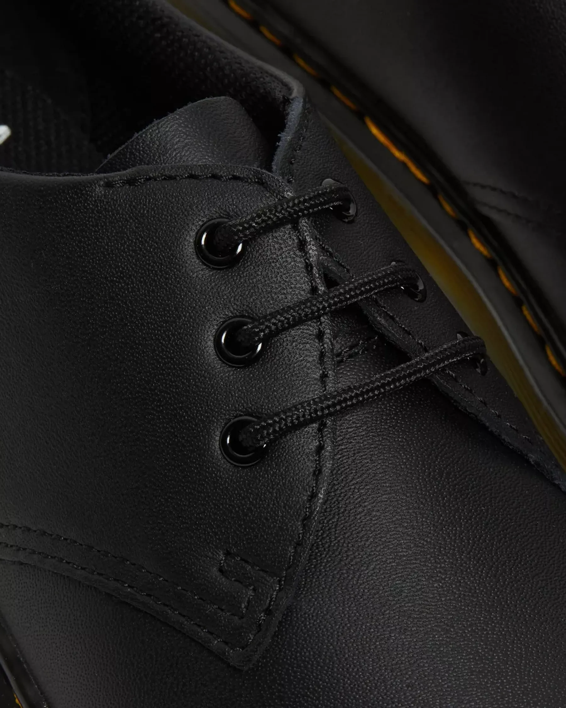 School Styles|Youth / 8-14 Years>Dr. Martens Youth 1461 Softy T Leather Shoes Black — Softy T