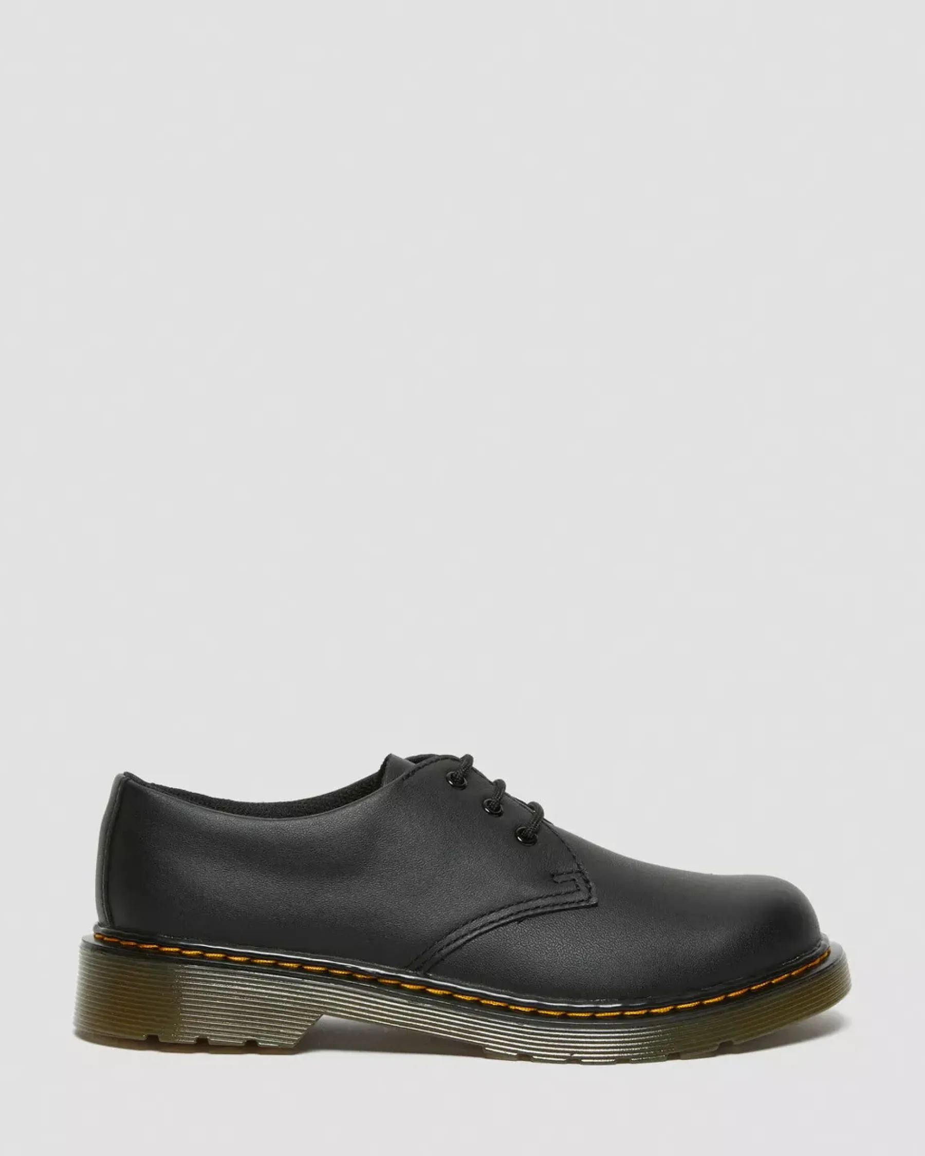 School Styles|Youth / 8-14 Years>Dr. Martens Youth 1461 Softy T Leather Shoes Black — Softy T