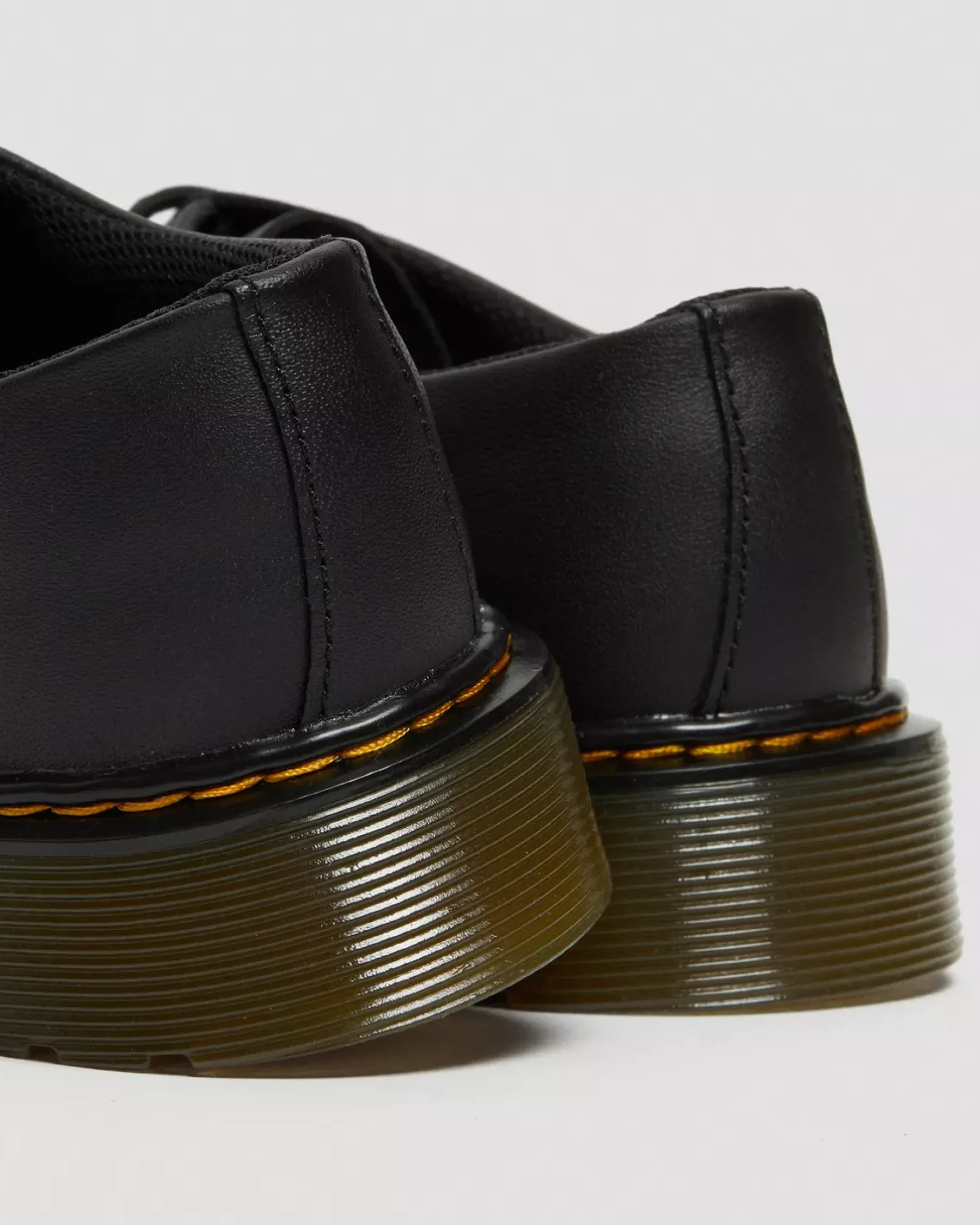 School Styles|Youth / 8-14 Years>Dr. Martens Youth 1461 Softy T Leather Shoes Black — Softy T